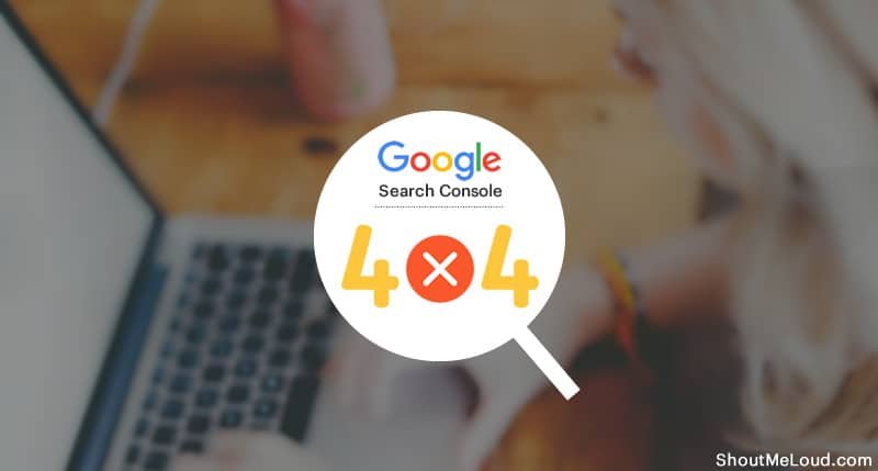 Google Search Console 404