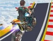 Mega Ramp Stunt Moto Gam...